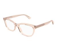 Alexander McQueen Woman AM0461O 003 Optical frames Acetate Pink Transparent Cat Eye