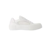 Alexander Mcqueen Womens Deck Sneakers - - Calfskin - White - Size EU 39