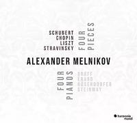 ALEXANDER MELNIKOV 4 FOUR PIANOS 4 FOUR WORKS DIGIPACK AUDIO MUSIC CD NEW