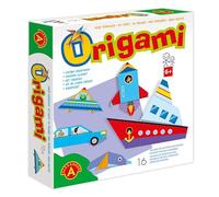 Alexander Mon Premier Origami - Ships and Vehicles - Creative Origami Kit for Children - 16 Models to Make - Manual Activity from 6 Years