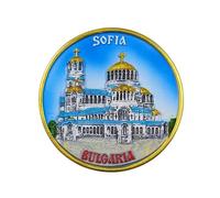Alexander Nevsky Cathedral Sofia Bulgaria Refrigerator Magnet 3D Travel Souvenir Fridge Decoration Magnetic Sticker Craft Collection