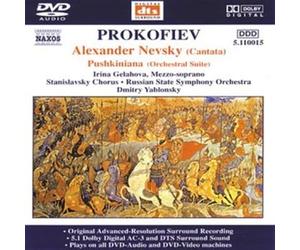 Alexander Nevsky, Pushkiniana (Yablonsky, Russian State So) [DVD AUDIO]