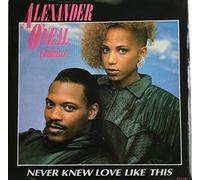 Alexander O'Neal - NEVER KNEW LOVE LIKE THIS 12 INCH (12" VINYL SINGLE) UK TABU 1988