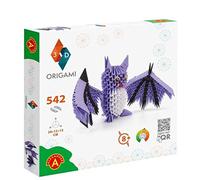 Alexander Origami 3D 501830-3D Origami Bat - Beautiful 3D Paper Sculpture with Patented Components and Easy-to-Clear Building Instructions, 542 Pieces, 20 x 12 x 12 cm, from 8 Years