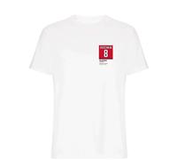 Alexander Ovechkin 8 Jersey Frame Men's T-Shirt - White / S