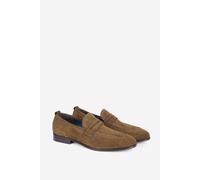 Alexander Pace Men's 'Albion' Premium Suede Loafers in Khaki | Size: 11 Alexander Pace Khaki 11