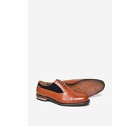 Alexander Pace Men's 'Kennett' Premium Leather Derby Shoe in Tan | Size: 9 Alexander Pace Tan 9