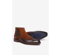 Alexander Pace Men's Raleigh Suede & Leather Chelsea Boots in Brown | Size: 10 Alexander Pace Brown 10