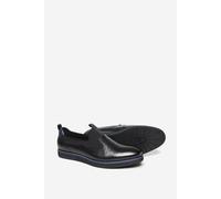 Alexander Pace Men's 'Tallis' Premium Leather Casual Shoe in Black | Size: 10 Alexander Pace Black 10