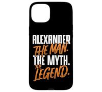 Alexander Personalized Name The Man The Myth The Legend Case for iPhone 15 Plus