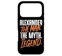 Alexander Personalized Name The Man The Myth The Legend Case for iPhone 17 Pro