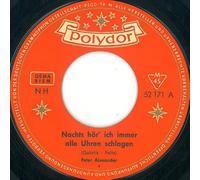 Alexander, Peter - Nachts hör ich immer alle Uhren schlagen - Das Echo der Liebe