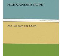 Alexander Pope An Essay on Man Paperback Book Alexander Pope Multicolor