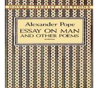 Alexander Pope Essay on Man & Other Poems Paperback Book Alexander Pope Multicolor