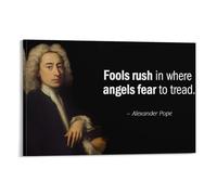 Alexander Pope Inspirational Quotes And Sayings Poster3 Wall Art Picture Painting Poster Canvas Print Posters Artworks Room Decor 08x12inch(20x30cm)