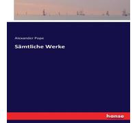 Alexander Pope Samtliche Werke Paperback Book Alexander Pope Multicolor