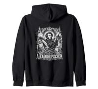 Alexander Pushkin The Poet And The Duel Zip Hoodie
