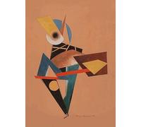 Alexander Rodchenko 'The Clown', Russia, 1919, Reproduction 250gsm Vintage Russian Constructivism Poster Print