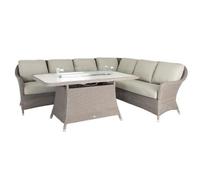 Alexander Rose Hazelmere Grey Weave Garden Casual Dining Set