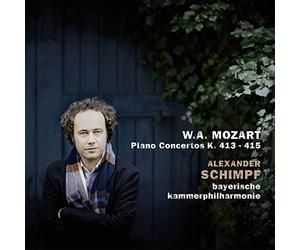 Alexander Schimpf & Bayerische Kammerphilharmonie - Mozart: Piano Concertos K. 413 - 415