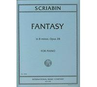 Alexander Scriabin-Fantasia Op. 28-Piano