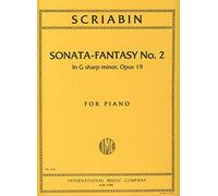 Alexander Scriabin-Sonata Fantasia N. 2 Op. 19-Piano
