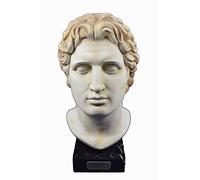 Alexander sculpture the Great Macedonian king head bust