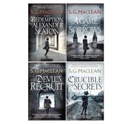 Alexander Seaton Series 4 Books Collection Set by S.G. MacLean (The Redemption of Alexander Seaton, A Game of Sorrows, Crucible of Secrets & The Devil's Recruit)