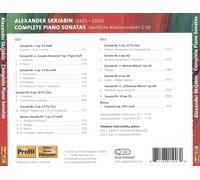 ALEXANDER SKRJABIN: COMPLETE PIANO SONATAS NEW CD