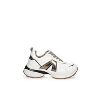 Alexander Smith Victoria metallic-trim sneakers - White 38