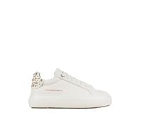 ALEXANDER SMITH Women's Studded Sneakers Model ASBDSOW3573, white, 4 UK