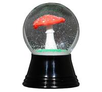 Alexander Taron PR1239 Perzy Snowglobe-Mushroom-2.5" H W x 1.5" D, Gray