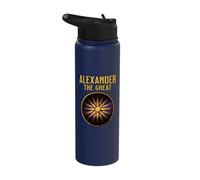 Alexander The Great Ancient Macedon Stainless Steel Insulated Water Bottle