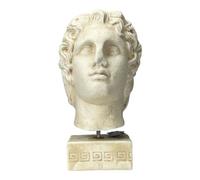 Alexander The Great Bust Head Macedonian King Acropolis Museum Copy Cast Stone