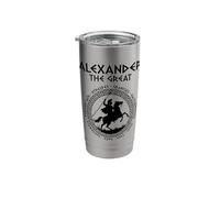 Alexander The Great Fights Against Ancient Macedonia Stainless Steel Insulated Tumbler