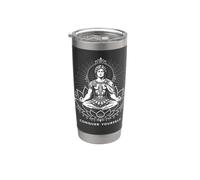 Alexander The Great in Zen Lotus Position Conquer Yourself Stainless Steel Insulated Tumbler