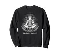 Alexander The Great In Zen Lotus Position Conquer Yourself Sweatshirt