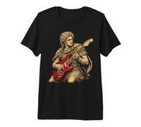 Alexander The Great Rock Guitar Historical Art Premium T-Shirt