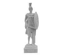Alexander the Great Statue - Macedonian King Standing Sculpture Cast Marble 9.4 Inch Handmade Gr lassical Historical Figurine Decorative Collectible