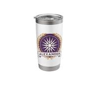 Alexander the Great Symbol Ancient Macedon Stainless Steel Insulated Tumbler