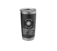 Alexander the Great World Tour Ancient Macedon Funny History Stainless Steel Insulated Tumbler