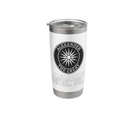 Alexander The Great World Tour Macedonian History Stainless Steel Insulated Tumbler