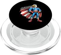 Alexander USA Eagle Superhero for Boys Name Alexander PopSockets PopGrip for MagSafe