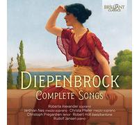 ALEXANDER VAN NES - DIEPENBROCK COMPLETE SONGS - CD - N3z