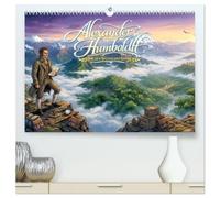 Alexander von Humboldt - Auf den Spuren der Natur (hochwertiger Premium Wandkalender 2027 DIN A2 quer), Kunstdruck in Hochglanz: Das Leben von ... in zwölf spektakulären Comic-Szenen.