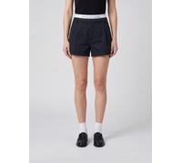 ALEXANDER WANG Cotton-Blend Shorts with Logo Elastic Waistband - Size: OS - female