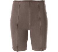 Alexander Wang high-waisted cotton cycling shorts - Brown XS