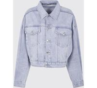 ALEXANDER WANG Jacket Woman color Denim - Size: S - female