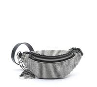 Alexander Wang Rhinestone-Embellished Crossbody Bag - Black & Silver - One size