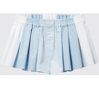 ALEXANDER WANG Shorts Woman color Blue - Size: M - female